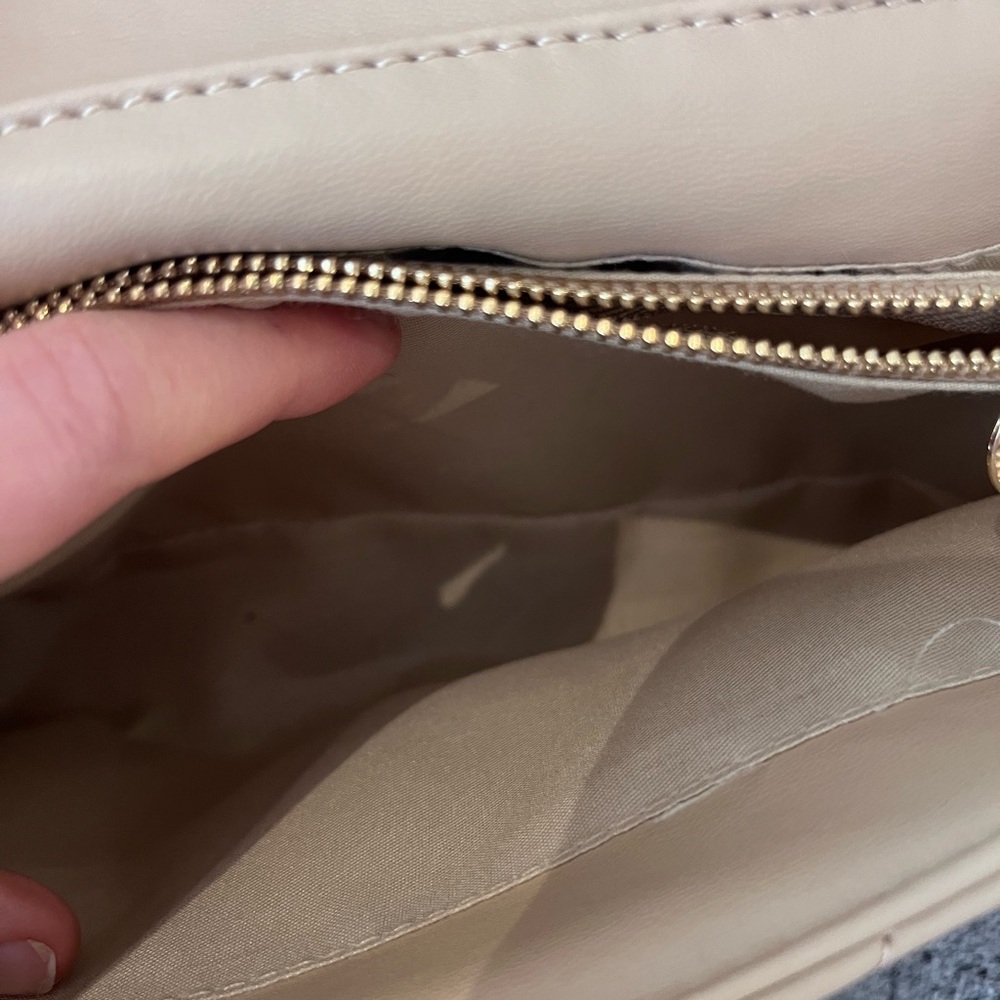 Valentino Orlandi Tan Quilted Chain Bag - Picture 3 of 8